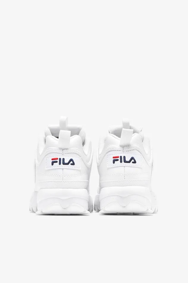 Little Kids 1053 Kids Fila Kids039 Disruptor 2 111 White Peacoat Red