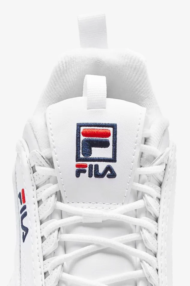 Little Kids 1053 Kids Fila Kids039 Disruptor 2 111 White Peacoat Red