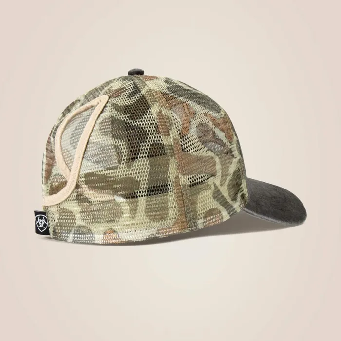 Logo Camo Back Cap Black Women Ariat Hats and Caps Logo Camo Back Cap Black Women Ariat Hats and Caps