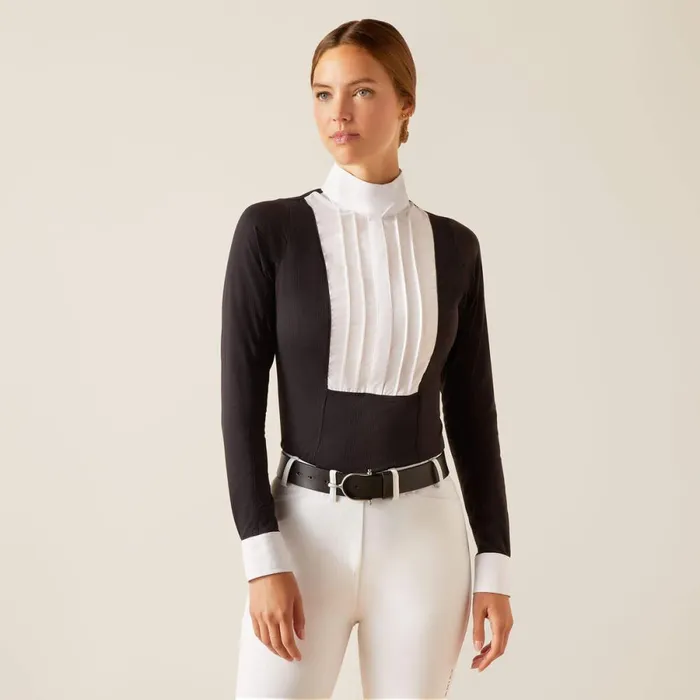 Luxe Show Shirt Black Women Ariat TShirts and Tops