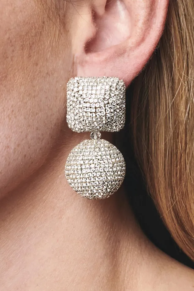 Lydia Earrings 8211 Crystals Women Sachin and Babi Earrings