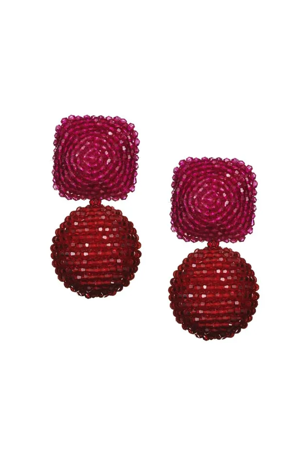 Lydia Earrings 8211 Faceted Beads Women Sachin and Babi Earrings Lydia Earrings 8211 Faceted Beads Women Sachin and Babi Earrings