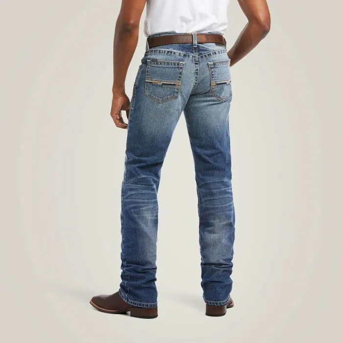 M4 Low Rise Stretch Longspur Stackable Straight Leg Jean Dakota Men Ariat Denim M4 Low Rise Stretch Longspur Stackable Straight Leg Jean Dakota Men Ariat Denim