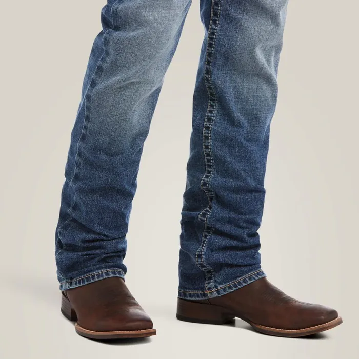 M4 Low Rise Stretch Longspur Stackable Straight Leg Jean Dakota Men Ariat Denim M4 Low Rise Stretch Longspur Stackable Straight Leg Jean Dakota Men Ariat Denim