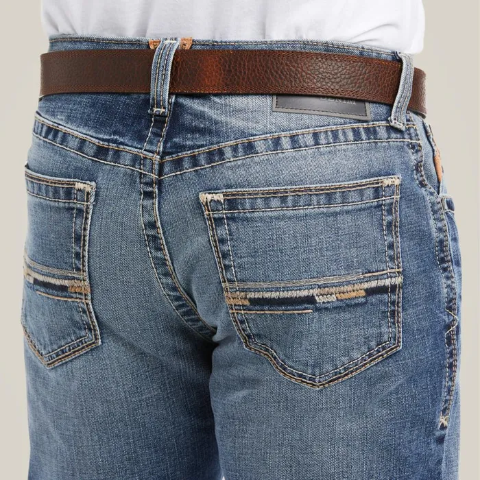 M4 Low Rise Stretch Longspur Stackable Straight Leg Jean Dakota Men Ariat Denim M4 Low Rise Stretch Longspur Stackable Straight Leg Jean Dakota Men Ariat Denim
