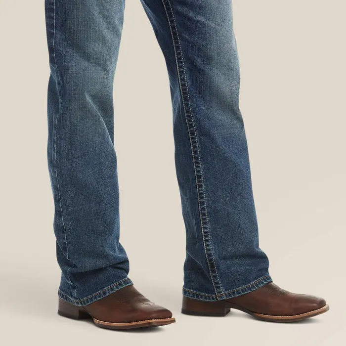 M4 Low Rise Stretch Preston Boot Cut Jean Silverton Men Ariat Denim M4 Low Rise Stretch Preston Boot Cut Jean Silverton Men Ariat Denim