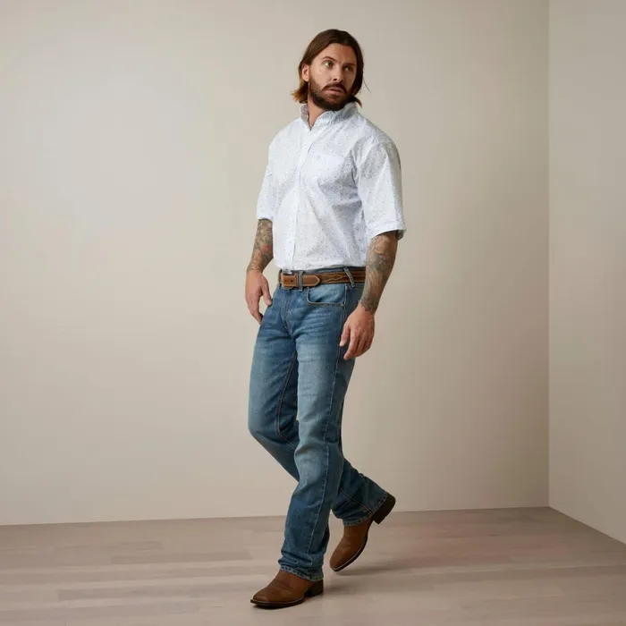 M5 Straight Hansen Straight Jean Tulsa Men Ariat Denim M5 Straight Hansen Straight Jean Tulsa Men Ariat Denim