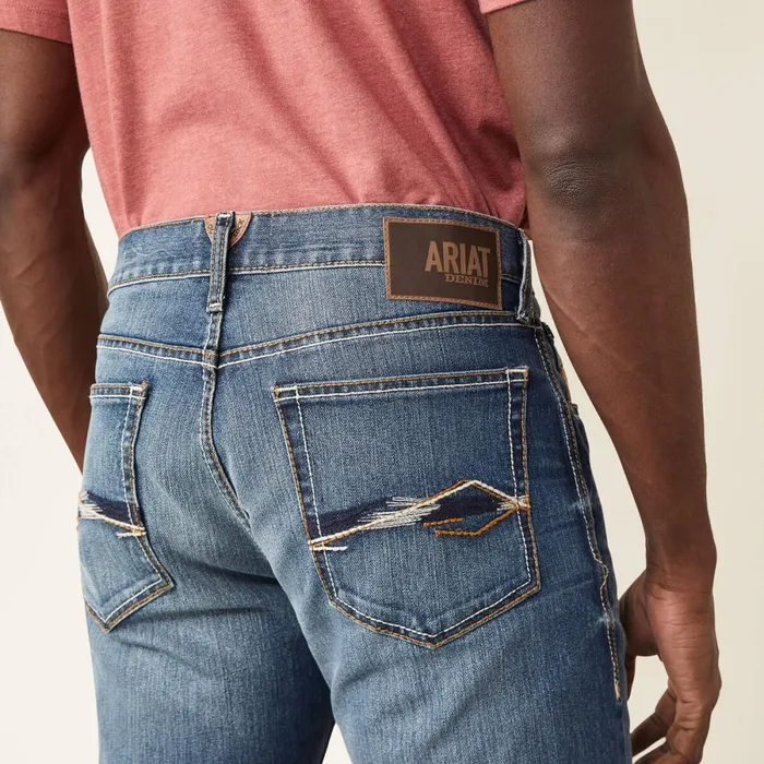 M5 Whitman Straight Leg Jean Skyland Men Ariat Denim M5 Whitman Straight Leg Jean Skyland Men Ariat Denim