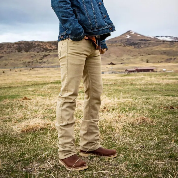 M7 Grizzly Straight Jean Dark Khaki Men Ariat Denim M7 Grizzly Straight Jean Dark Khaki Men Ariat Denim