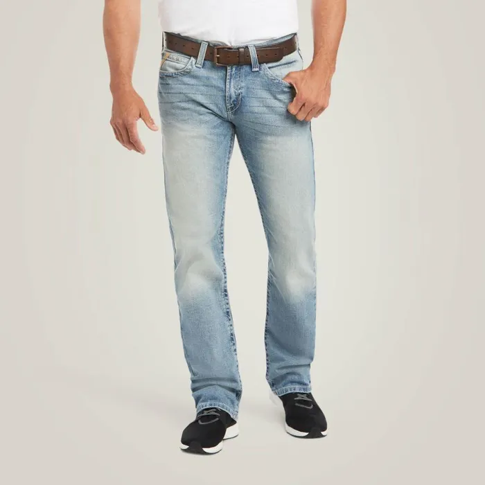 M7 Rocker Stretch Stirling Stackable Straight Leg Jean Shasta Men Ariat Denim