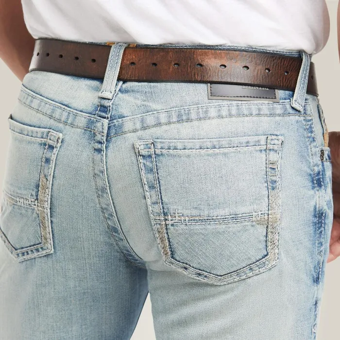 M7 Rocker Stretch Stirling Stackable Straight Leg Jean Shasta Men Ariat Denim M7 Rocker Stretch Stirling Stackable Straight Leg Jean Shasta Men Ariat Denim