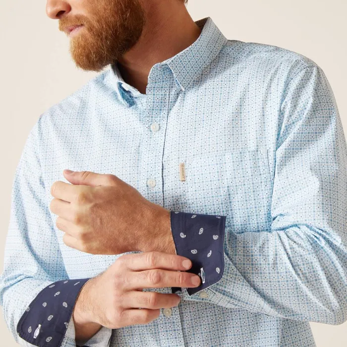 Madden Stretch Modern Fit Shirt White Men Ariat Button Down Shirts Madden Stretch Modern Fit Shirt White Men Ariat Button Down Shirts