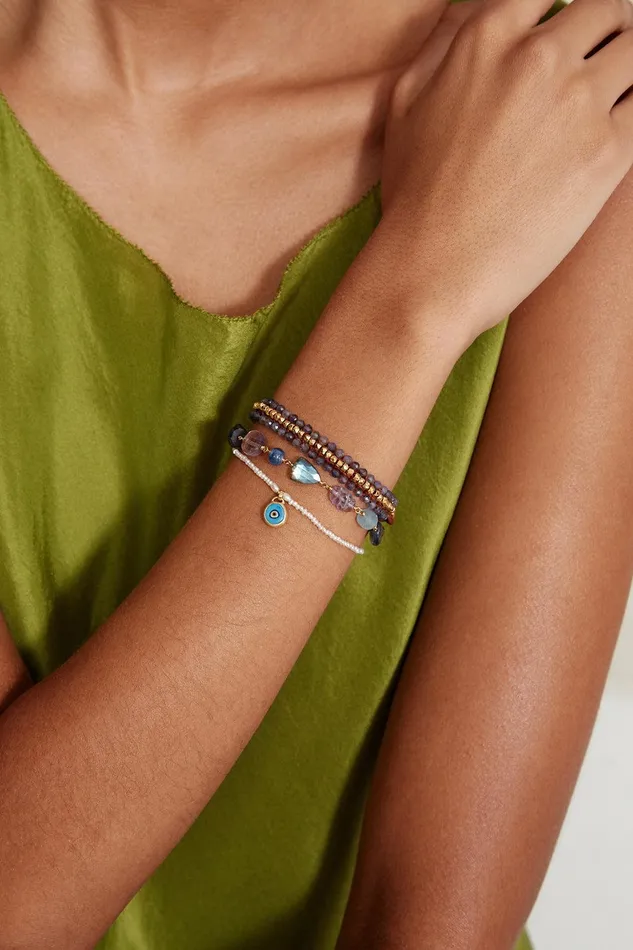 Maeve Bracelet Blue Mix Women Chan Luu Bracelets