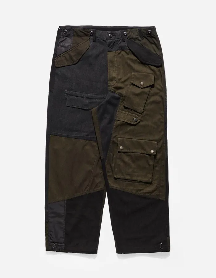 Maharishi Cargo Pants 4277 Upcycled M65 Loose Cargo Pants Black OD 8211 Men