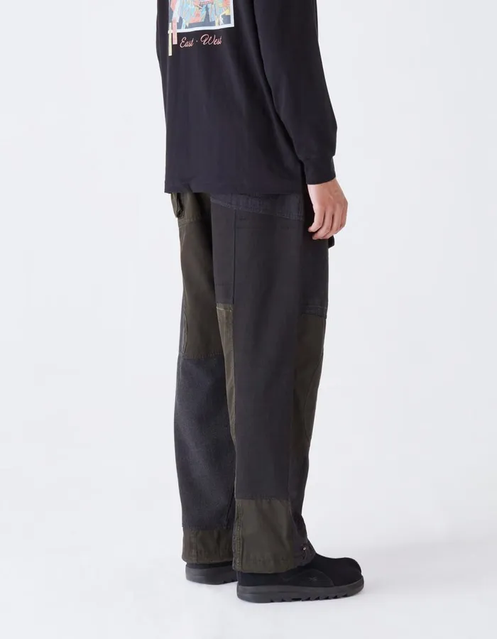 Maharishi Cargo Pants 4277 Upcycled M65 Loose Cargo Pants Black OD 8211 Men