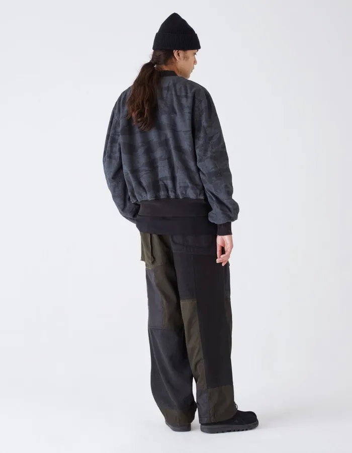 Maharishi Cargo Pants 4277 Upcycled M65 Loose Cargo Pants Black OD 8211 Men