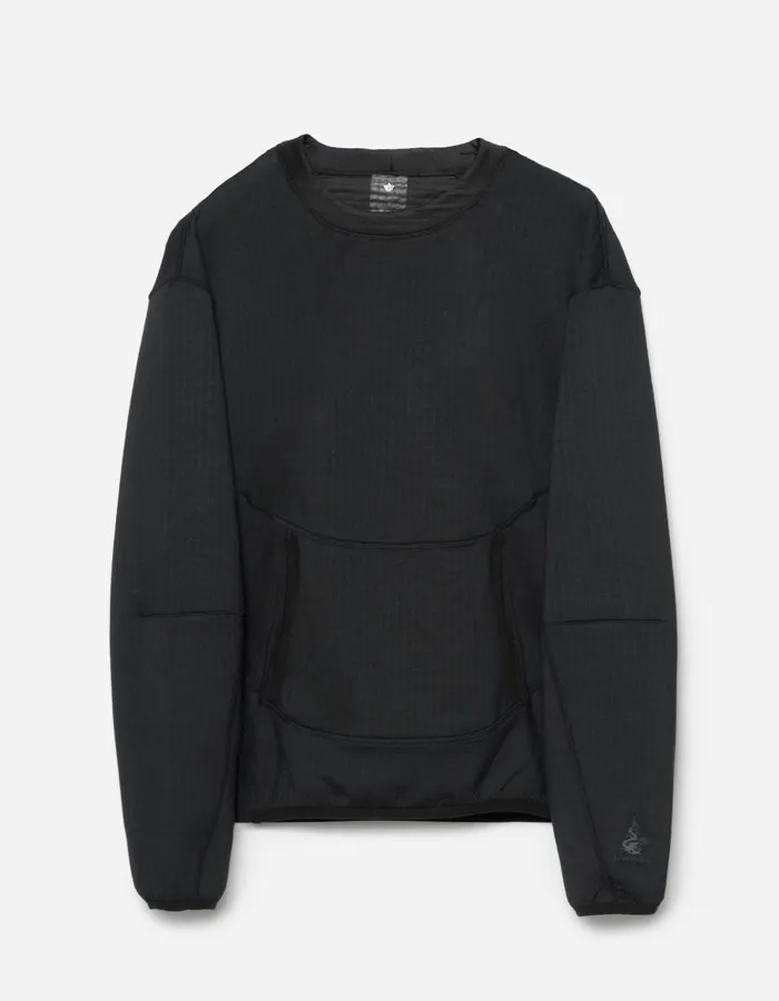 Maharishi Crew Sweats 5280 Polartec Air Cargo Crew Sweat Black 8211 Men