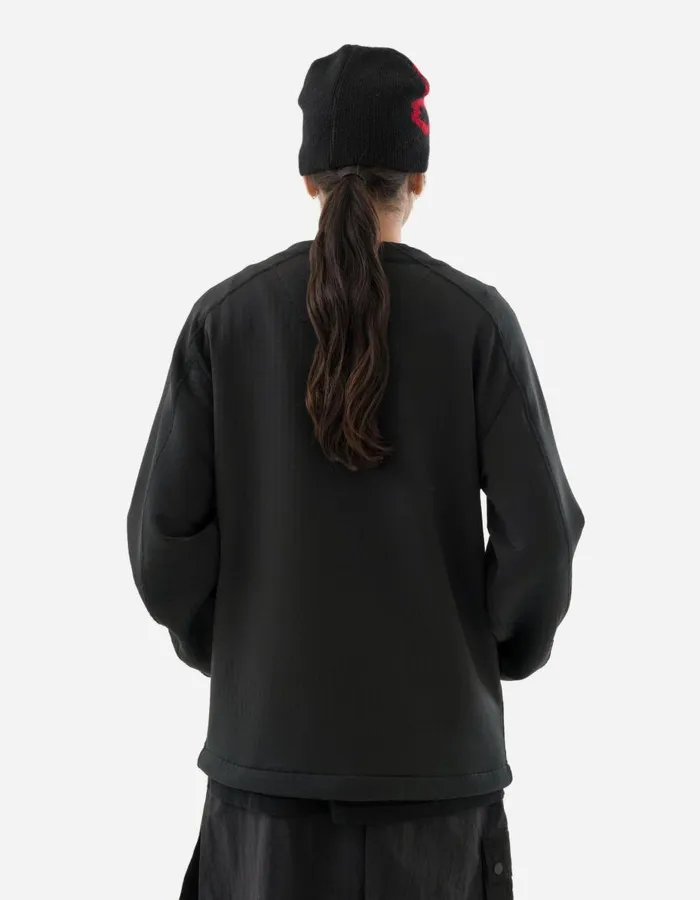 Maharishi Crew Sweats 5280 Polartec Air Cargo Crew Sweat Black 8211 Men