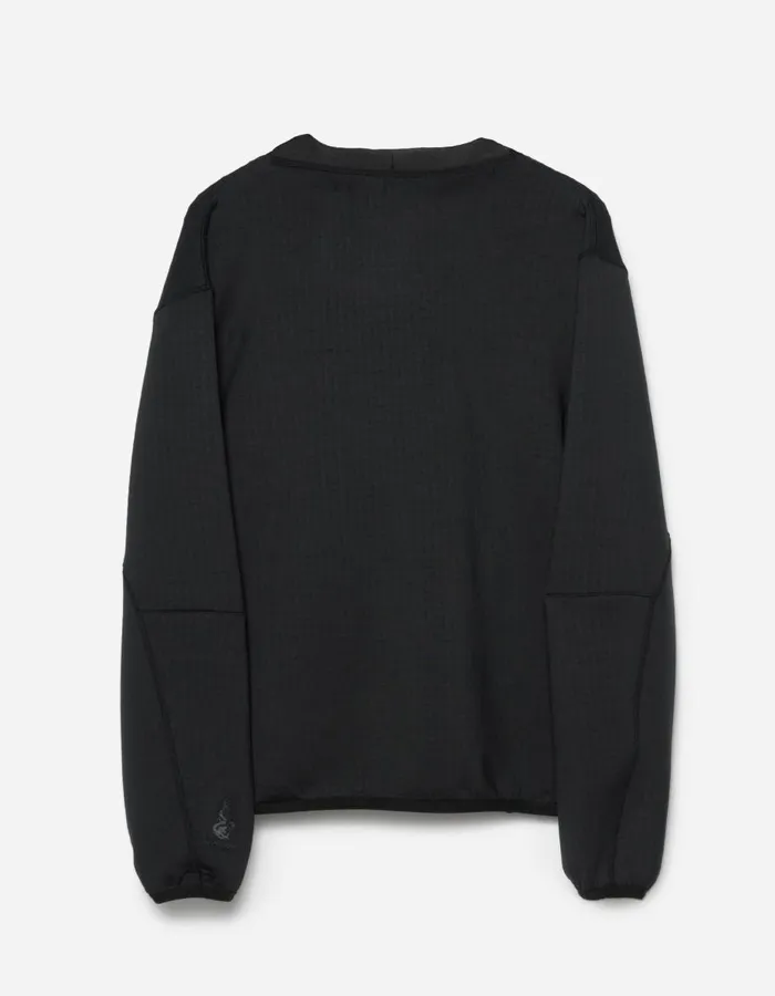 Maharishi Crew Sweats 5280 Polartec Air Cargo Crew Sweat Black 8211 Men