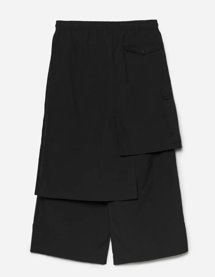 Maharishi Hakama Pants 5283 Asym Cargo Hakama Pants WR Black 8211 Men
