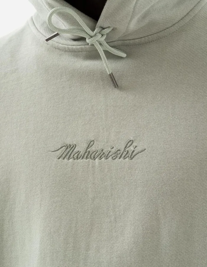 Maharishi Hooded Sweats 4622 Maharishi Organic Hooded Sweat Sage 8211 Men