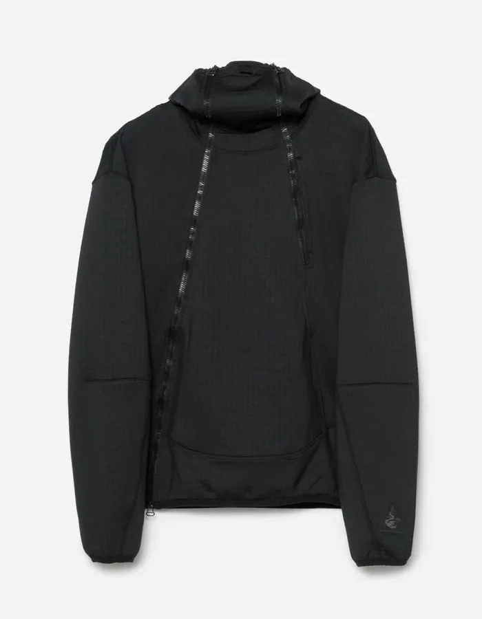 Maharishi Hooded Sweats 5277 Polartec Air Shinobi Hooded Sweat Black 8211 Men