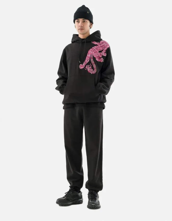 Maharishi Hooded Sweats 5312 Panther Chimera Hooded Sweat Black 8211 Men