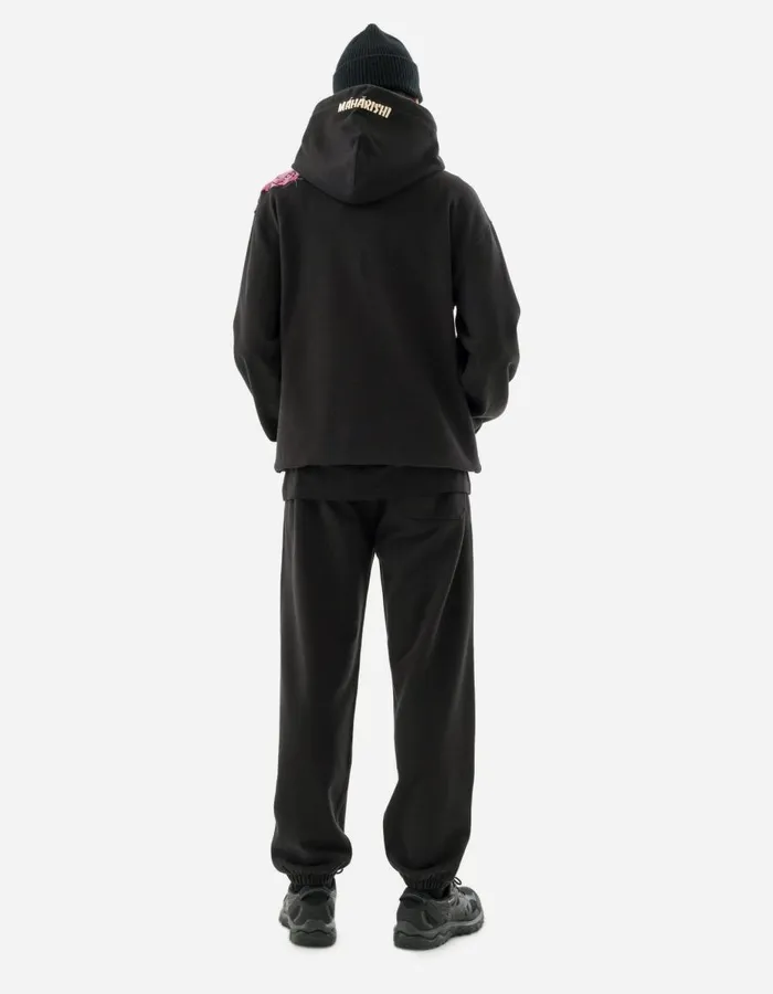 Maharishi Hooded Sweats 5312 Panther Chimera Hooded Sweat Black 8211 Men