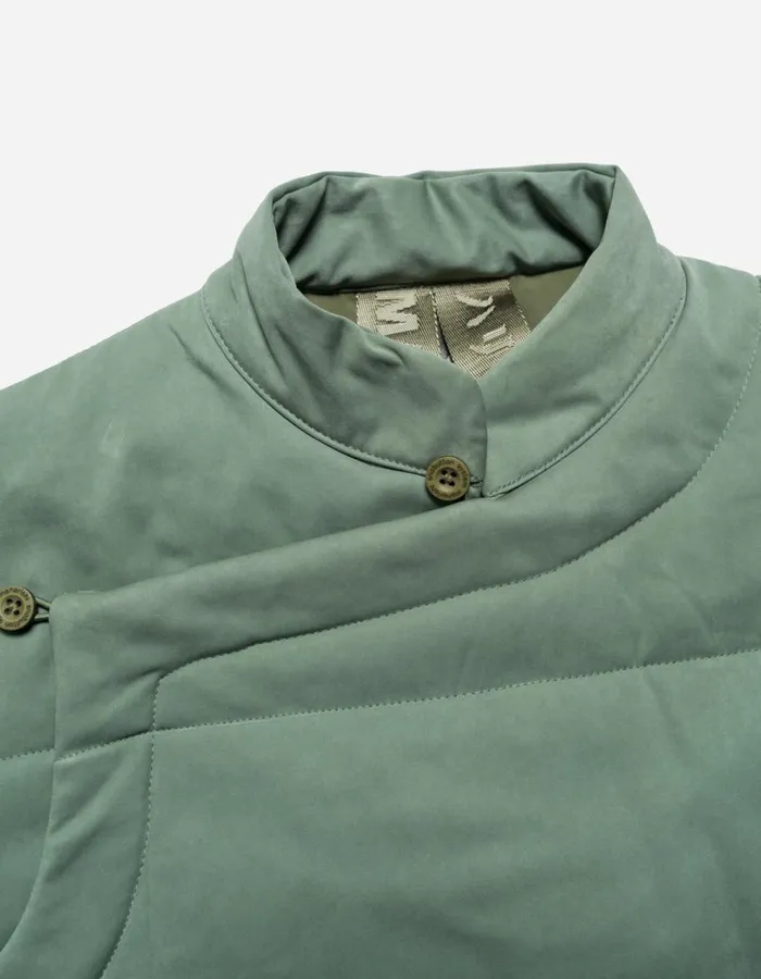 Maharishi Jackets 5259 Padded Monk Overshirt Patina Green 8211 Men