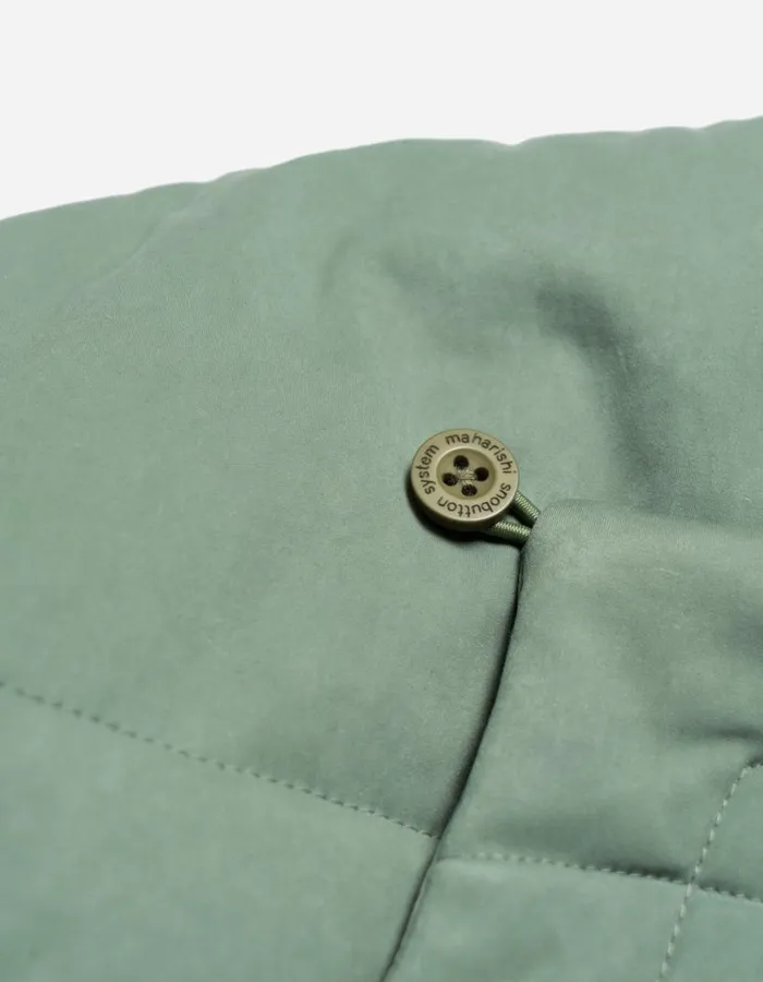 Maharishi Jackets 5259 Padded Monk Overshirt Patina Green 8211 Men