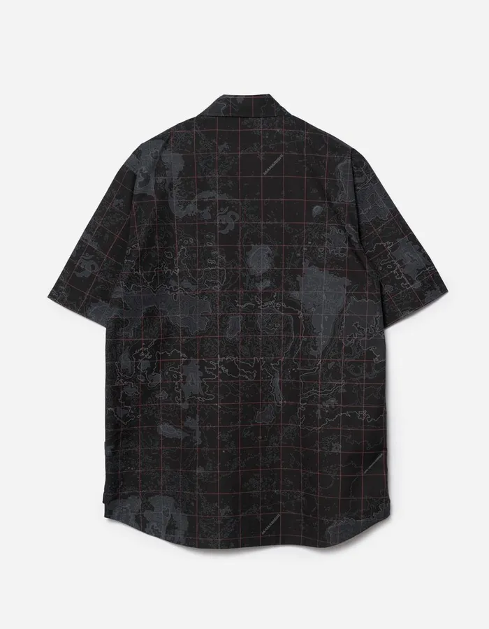 Maharishi Short Sleeve Shirts 5226 Contour Trek Shirt Subdued Night 8211 Men