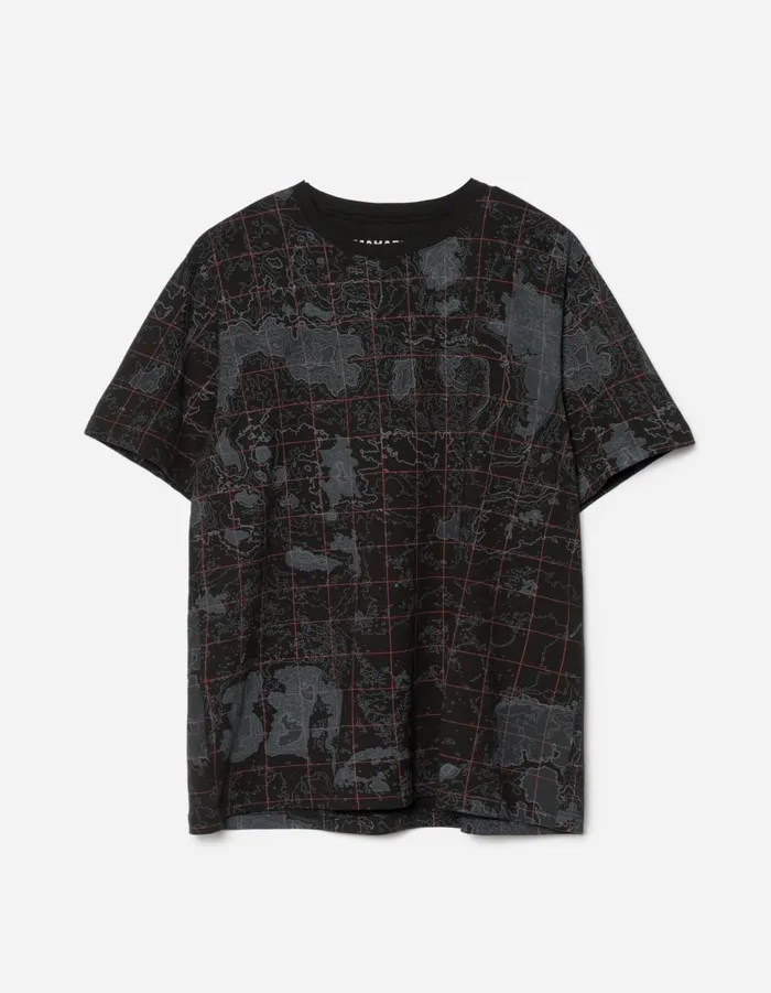 Maharishi Short Sleeve TShirts 5230 Contour TShirt Subdued Night 8211 Men