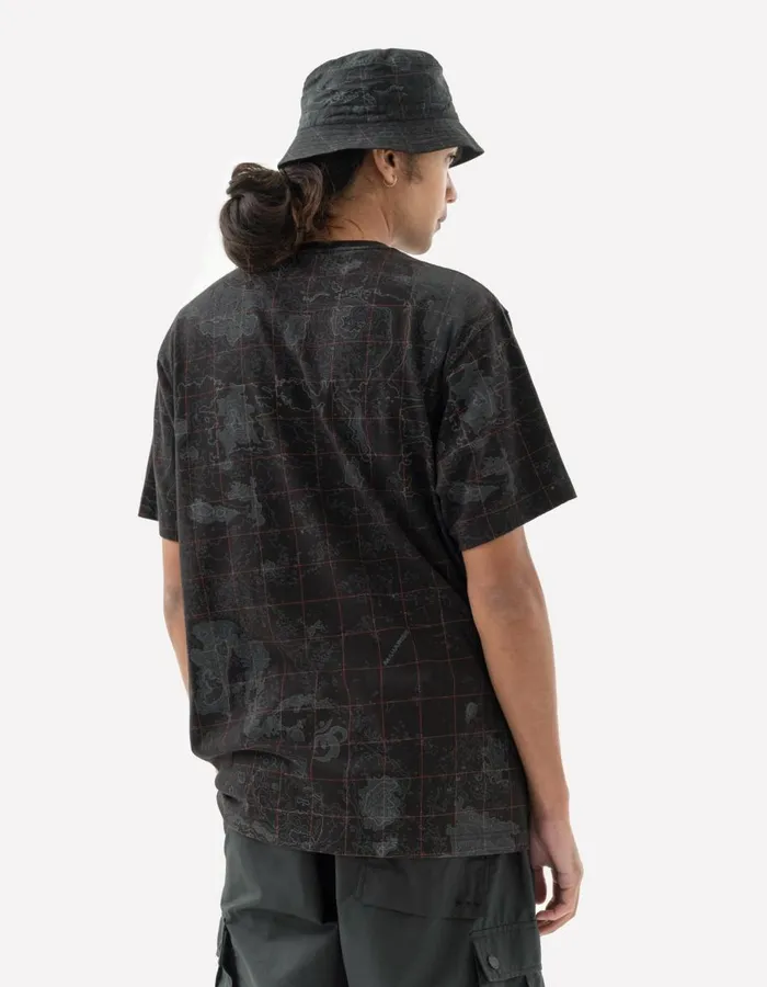 Maharishi Short Sleeve TShirts 5230 Contour TShirt Subdued Night 8211 Men