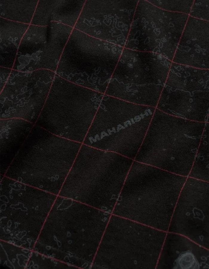 Maharishi Short Sleeve TShirts 5230 Contour TShirt Subdued Night 8211 Men