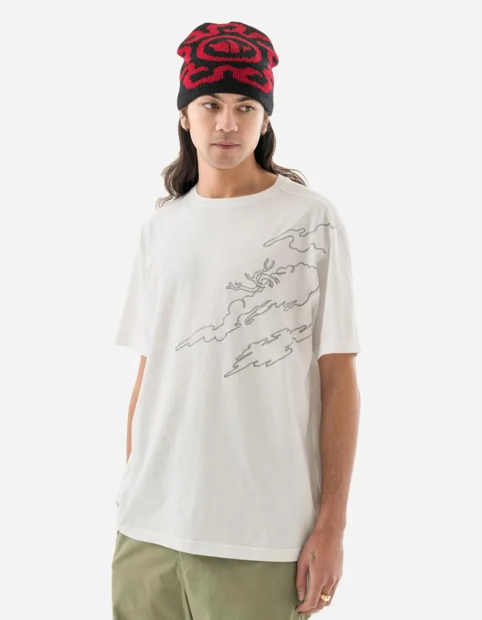 Maharishi Short Sleeve TShirts 5339 DPM Bonsai Sparse TShirt White 8211 Men