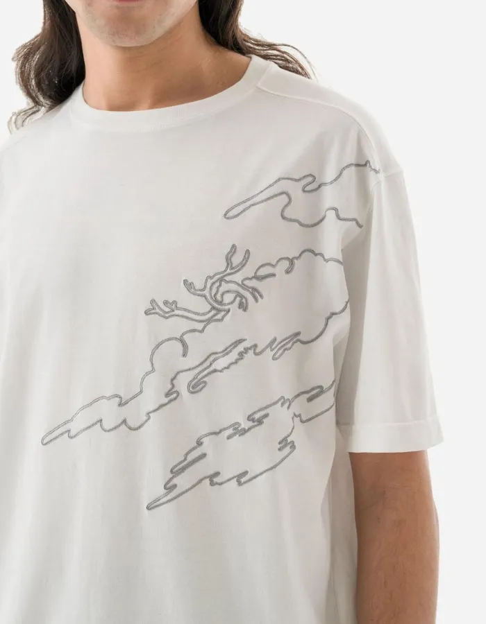 Maharishi Short Sleeve TShirts 5339 DPM Bonsai Sparse TShirt White 8211 Men