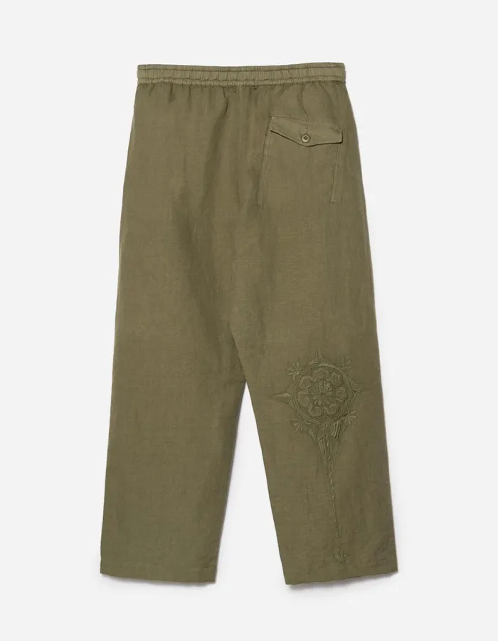 Maharishi Track Pants 5240 Thar Desert Hemp Track Pants Olive 8211 Men