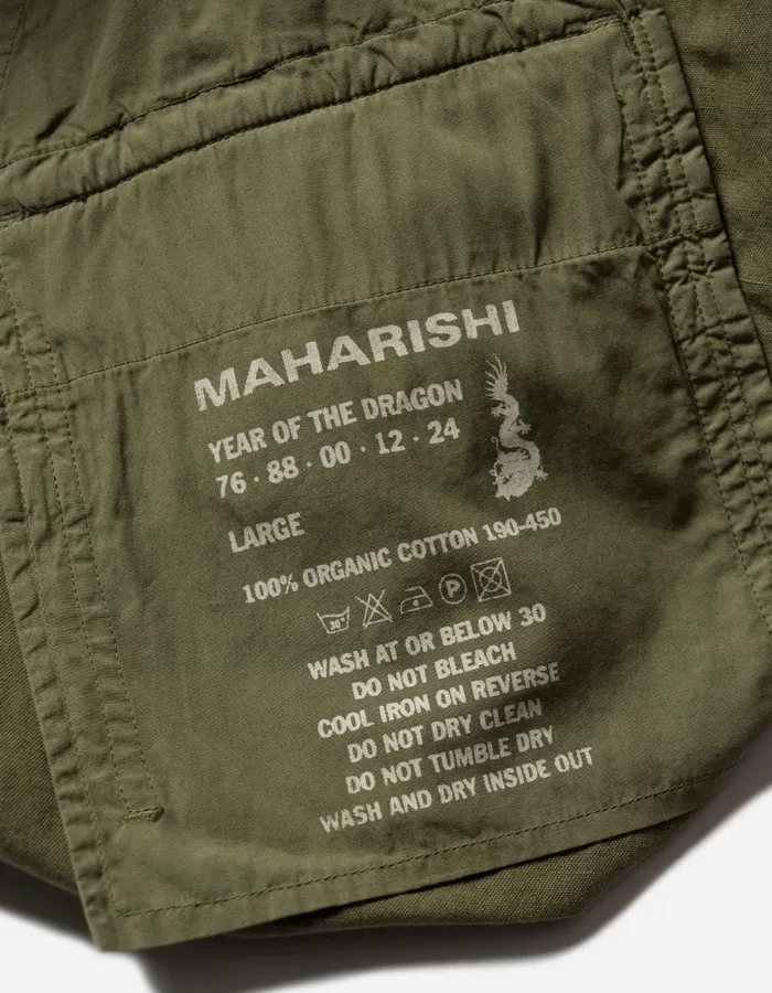Maharishi Track Pants 5240 Thar Desert Hemp Track Pants Olive 8211 Men