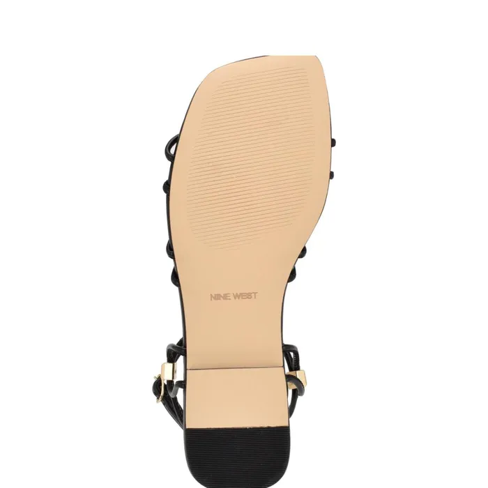 Majah Strappy Flat Sandals Black Women Nine West Sandals Majah Strappy Flat Sandals Black Women Nine West Sandals