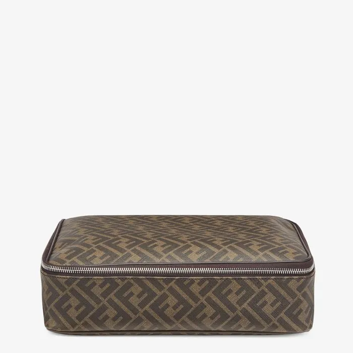 Man Black Fabric Travel Bag Black Fendi Travel and Lifestyle