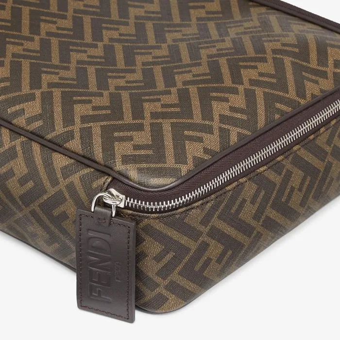 Man Black Fabric Travel Bag Black Fendi Travel and Lifestyle