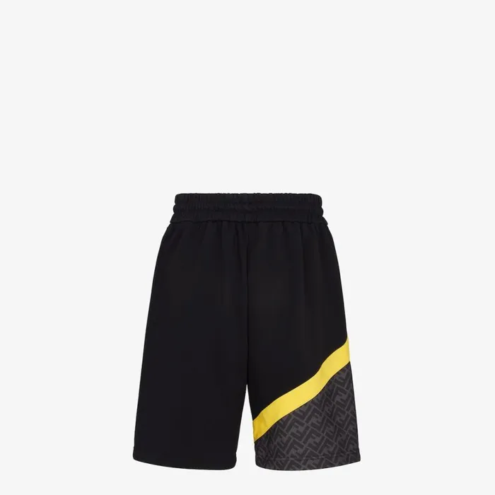 Man Black Jersey Trousers Black Fendi Coordinated Sets