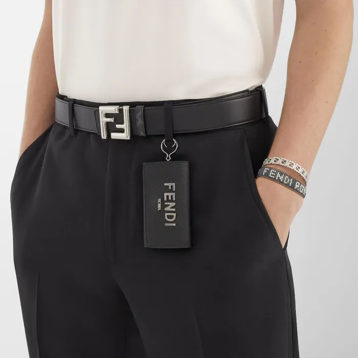 Man Blue Bracelet Gold Fendi Bracelets