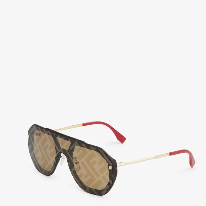Man Havana Sunglasses Black Fendi Sunglasses