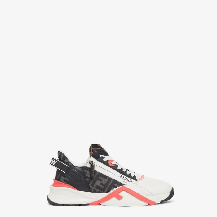 Man Lunar New Year Capsule White Leather Low Tops White Fendi Fendi Flow