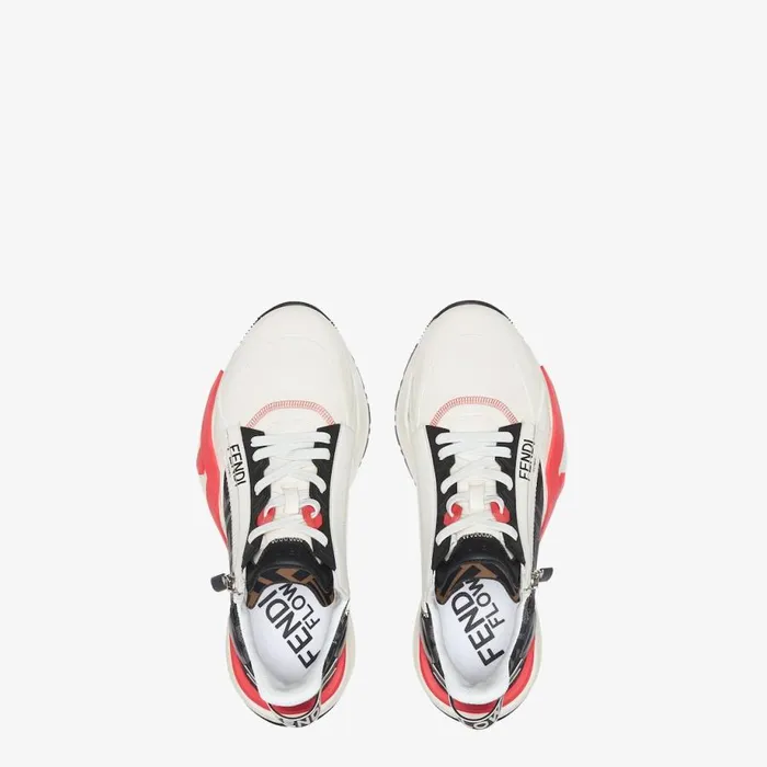 Man Lunar New Year Capsule White Leather Low Tops White Fendi Fendi Flow