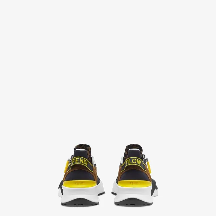 Man Multicolour Nylon LowTops Multicolour Fendi Fendi Flow
