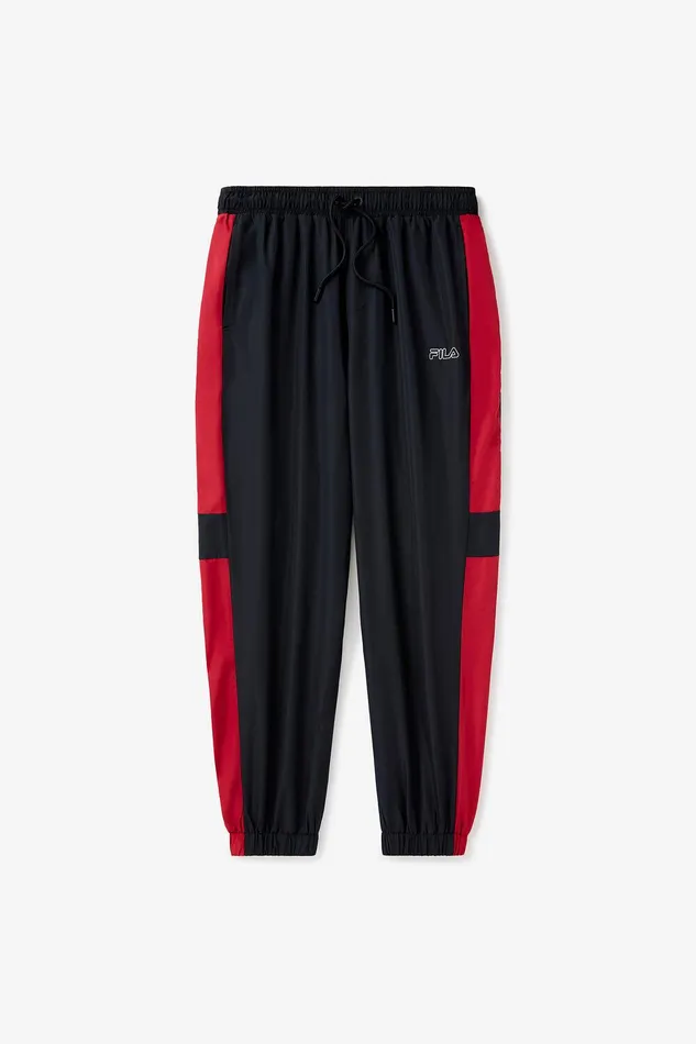 Matching Sets Men Fila Woven Track Pant 014 Blackwhiterior