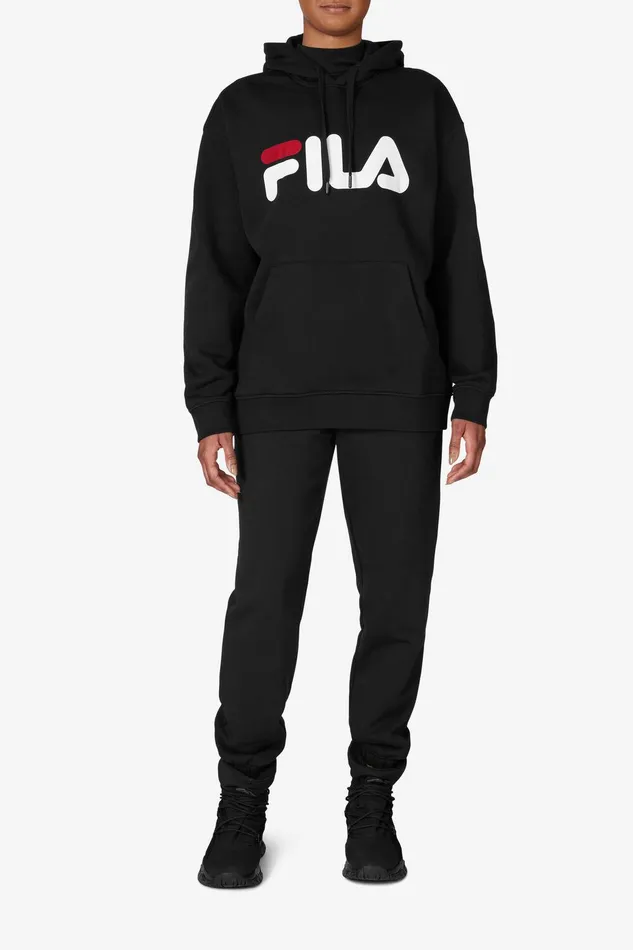 Matching Sets Women Fila Classic Relaxed Fila Logo Hoodie