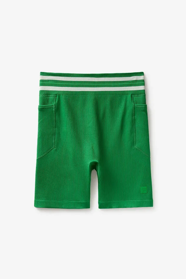 Matching Sets Women Fila Lucky Aces Seamless Bike Short 300 Amazonfern Greengardenia
